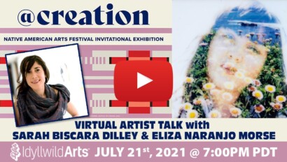 Virtual artist talk.